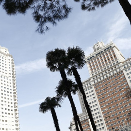 El emblemático Edificio España de Madrid. EUROPA PRESS