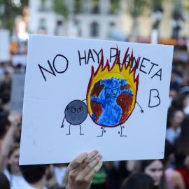 Madrid ya fue testigo a finales de este septiembre de la segunda huelga mundial por el clima. / Europa Press