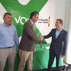 Imagen de la inauguración de la sede de Vox en Cartagena. /Vox Cartagena