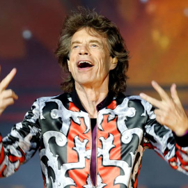 Mick Jagger durante un concierto con los Rolling Stones en Marsella. (REUTERS)