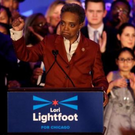 Lori Lightfoot, nueva alcaldesa de Chicago./ REUTERS