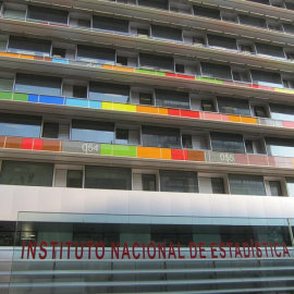 Edificio del Instituto Nacional de Estadística (INE) en Madrid. E.P.