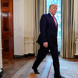 22/11/2019 - El presidente de los Estados Unidos, Donald Trump,en la Casa Blanca en Washington, EEUU. REUTERS / Joshua Roberts