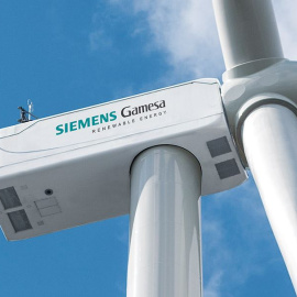 Un aerogenerador de Siemens Gamesa. E.P.