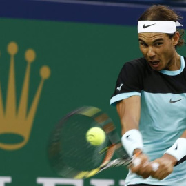 Rafa Nadal vence a Wawrinka y se clasifica para semifinales en Shanghai. / EFE