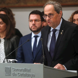 El presidente de la Generalitat, Quim Torra. EFE