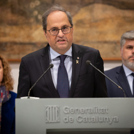 El presidente de la Generalitat, Quim Torra. EUROPA PRESS