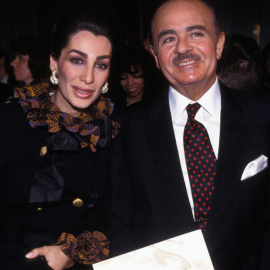 Shahpari Zanganeh fue la 3ª esposa del traficante de armas y amigo del rey emérito Adnan Khashoggi. /GETTY-EX.CO