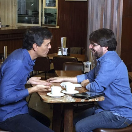 El ex secretario general del PSOE Pedro Sánchez durante su participación en el programa 'Salvados' de Jordi Évole este domingo. / EFE