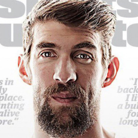 Portada de 'Sports Illustrated', con la entrevista a Phelps.