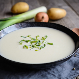 Vichyssoise tradicional. 