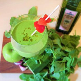 Receta de gazpacho verde. 