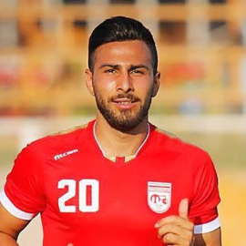 El futbolista Amir Nasr Azadani. -FIFPRO