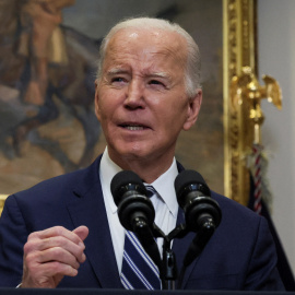 Joe Biden en una rueda de prensa en la Casa Blanca.-REUTERS/Leah Millis