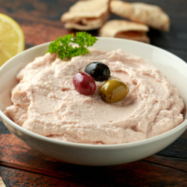 Taramasalata.