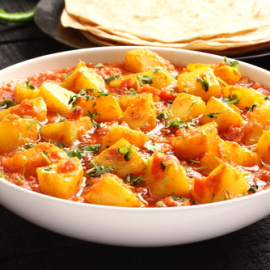 Aloo masala. 