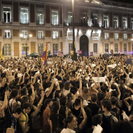 Ahora Madrid recordaba que la protesta del 15 de mayo de 2011 tuvo un impacto en todo el país.- EFE