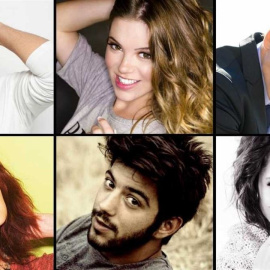 Xuso Jones, Salvador Beltrán, Maverick, María Isabel, Electric Nana y Barei, candidatos para Eurovisión 2016./EUROPA PRESS