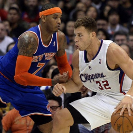 Blake Griffin, de Los Angeles Clippers, en un partido frente a New York Knicks. EFE