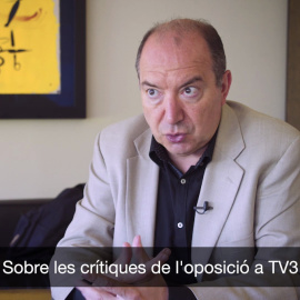 Vicent Sanchis, director de TVC, sobre els atacs a la cadena