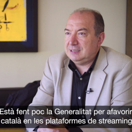 Vicent Sanchis, director de TVC, sobre el paper de la Generalitat amb les plataformes de streaming