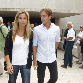 Arantxa Sánchez Vicario y su marido José Santacana. EUROPA PRESS.