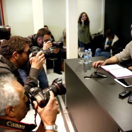 Luis Alegre, secretario general de Podemos en la Comunidad de Madrid. EFE