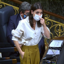 El alegato de Irene Montero y Pilar Vallugera contra el proxenetismo en el Día contra la Explotación Sexual y la Trata de Personas