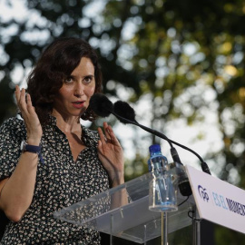 Ayuso, el jueves 6 de julio de 2023 en Madrid. EFE/ Juanjo Martín