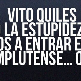 Vito Quiles o la estupidez: vamos a entrar en la Complutense... o no - En la Frontera, 20 de mayo de 2022