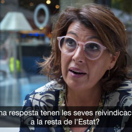 Laura Masvidal, sobre les seves reivindicacions a la resta de l'Estat