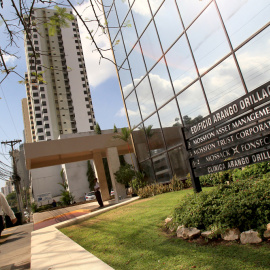 Vista general de la cede de la firma de abogados Mossack Fonseca en la ciudad de Panamá (Panamá). EFE/Alejandro Bolívar