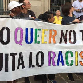 Manifestación del Orgullo LGTBI de 2018 en Madrid. Foto: @Dyusanch