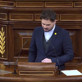 El contundente discurso de Rufián en el Congreso: "Solo importa cómo se gana al virus"