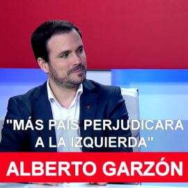 Alberto Garzón: "Más País perjudicará a la izquierda"