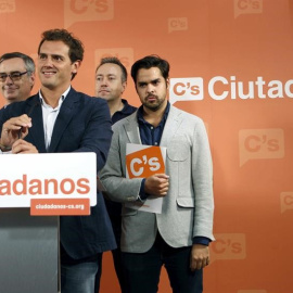 José Manuel Villegas, Juan Carlos Girauta, Fernando de Páramo y Albert Rivera / EFE