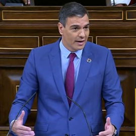 Pedro Sánchez, a Míriam Nogueras (Junts): "Ojalá salgan de posiciones extremistas para poder resolver este conflicto"