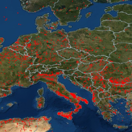 Desde Grecia a Reino Unido: Europa arde