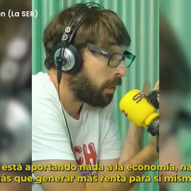 Juan Diego Botto: "Hace 10 años, nos preocupaban las personas expulsadas de sus casas; hoy, el propietario que pierde un bien"