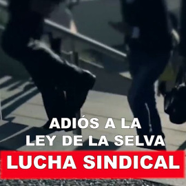 Lucha sindical: adiós a la ley de la selva