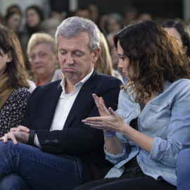 La cara de Alfonso Rueda después del comentario de Ayuso que dará que hablar