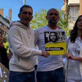 Protesta frente a la embajada egipcia por el blanqueamiento de las vulneraciones de derechos humanos