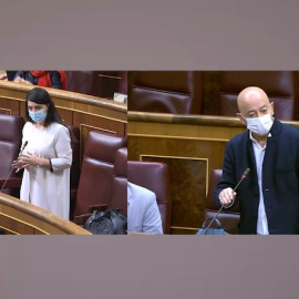 La discusión entre Odón Elorza y Macarena Olona por el chat que hablaba sobre fusilamientos