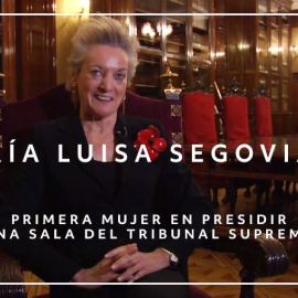 María Luisa Segoviano: "La justicia tardíamente administrada no es justicia"