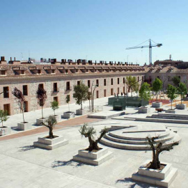 La Plaza de España en San Fernando de Henares