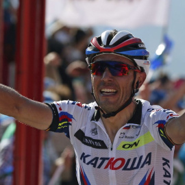 Joaquim Rodríguez, una de les cares més conegudes dels esportistes residents a Andorra. Javier Lizón / EFE