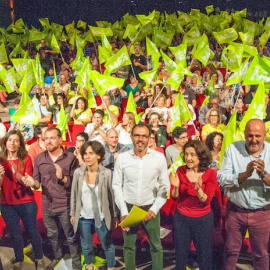 Un acte de campanya de MÉS per Mallorca. MÉS