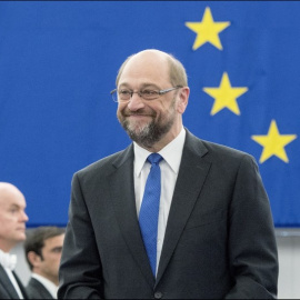 Martin Schulz, en su despedida como presidente del Parlamento Europeo el pasado 14 de diciembre.