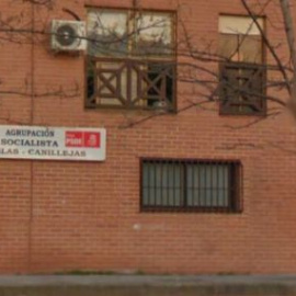 Sede de la formación del PSOE en el distrito madrileño de San Blas-Canillejas / GOOGLE STREET VIEW