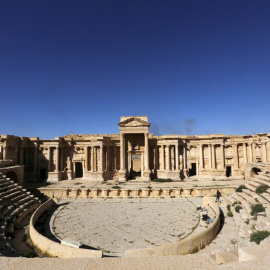 Imagen de archivo del teatro romano de la antigua ciudad siria de Palmira. REUTERS/Omar Sanadiki